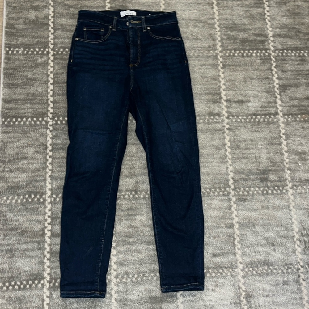 Loft curvy skinny jeans size 2 petite